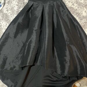 Ronni Nicole Black High Low Skirt